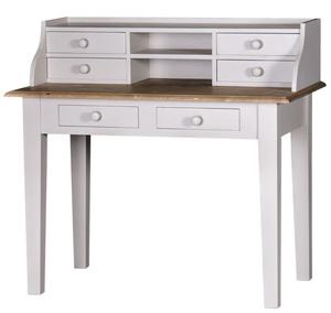 Casa Padrino Landhausstil Schreibtisch mit 6 Schubladen 109 x 60 x H. 102 cm - Luxus Qualitt