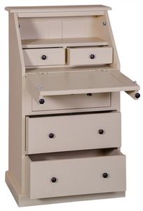 Casa Padrino Landhausstil Sekret�r mit 5 Schubladen 65 x 45 x H. 110 cm - M�bel im Landhausstil