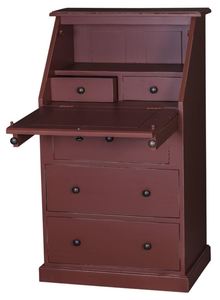 Casa Padrino Landhausstil Sekretr mit 5 Schubladen 65 x 45 x H. 110 cm - Mbel im Landhausstil