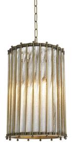 Casa Padrino Laterne / H�ngeleuchte in antik messing 35 x H. 53 cm - Luxus Hotel M�bel