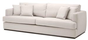 Casa Padrino Wohnzimmer Sofa Naturfarbig 234 x 103 x H. 86 cm - Luxus Qualit�t