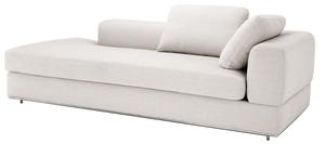 Casa Padrino Designer Sofa Naturfarbig Rechtsseitig 231 x 101 x H. 85 cm - Luxus Wohnzimmer M�bel