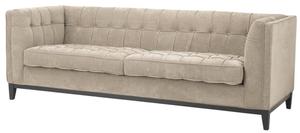 Casa Padrino Luxus Sofa Greige 230 x 81 x H. 78 cm - Luxus Kollektion