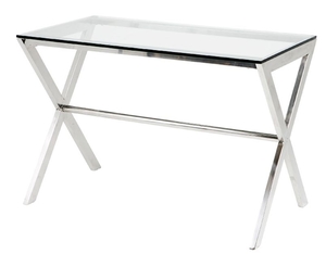 Casa Padrino Luxus Schreibtisch 110 x 60 x H. 75 cm - Designer Kollektion