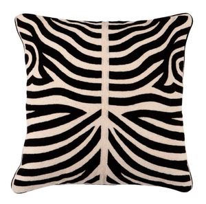 Casa Padrino Luxus Wohzimmer Kissen Schwarz 50 x H. 50 cm - Hotel Accessoires