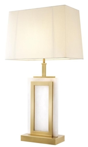 Casa Padrino Luxus Tischleuchte  - Designer Lampe