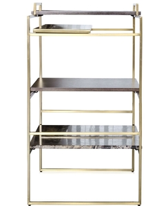 Casa Padrino Luxus Designer Beistelltisch Gold 45 x 45 x H. 80,5 cm - Designer Mbel