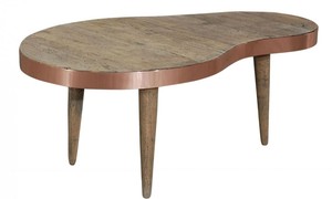 Casa Padrino Luxus Couchtisch 100 x 62 x H. 41 cm - Designer Wohnzimmerm�bel