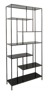 Casa Padrino Luxus Wohnzimmerschrank 98 x 35 x H. 210 cm - Designer Wohnzmimmerm�bel