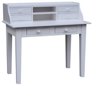 Casa Padrino Schreibtisch mit 6 Schubladen 109 x 60 x H. 102 cm - M�bel im Landhausstil