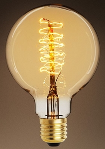 Casa Padrino Luxus Gl�hbirnen 6er Set Antik Gold / Gold 12,5 x H. 17 cm - Lampen & Leuchten Accessoires