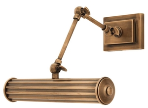 Casa Padrino Luxus Wandleuchte Antik Messing 30 x 34 x H. 21 cm - Hotel M�bel