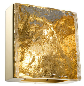 Casa Padrino Hotel Restaurant Wandleuchte Gold 24 x 12,5 x H. 23 cm - Luxus M�bel