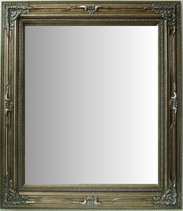 Casa Padrino Antik Stil Wandspiegel Antik Silber B.60 x H.90 cm - Barock Wohnzimmer M�bel