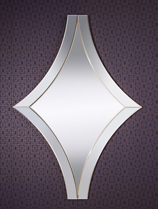 Casa Padrino Luxus Spiegel / Wandspiegel Gold 107 x H. 151 cm - Luxus Qualit�t