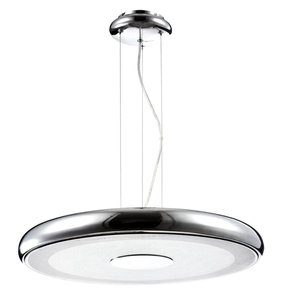Casa Padrino Luxus Hngeleuchte Silber - Designer LED Lampe