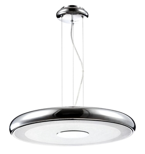 Casa Padrino Luxus H�ngeleuchte Silber - Designer LED Lampe