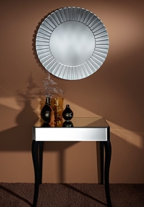 Casa Padrino Luxus Spiegel  80 cm - Luxus Wohnzimmer M�bel