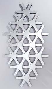 Casa Padrino Luxus Wandspiegel 67 x H. 123 cm - Designer Kollektion