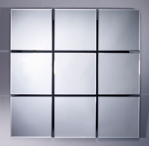 Casa Padrino Luxus Wandspiegel 90 x H. 90 cm - Hotel M�bel