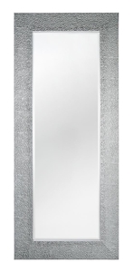 Casa Padrino Wohnzimmer Spiegel Silber 76 x H. 176 cm - Luxus Kollektion