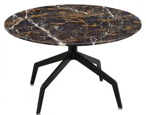 Casa Padrino Luxus Couchtisch Schwarz  70 x H. 40 cm - Luxus Wohnzimmermbel