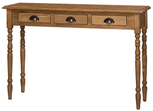 Casa Padrino Landhausstil Konsole Naturfarben 120 x 35 x H. 79 cm - M�bel im Landhausstil