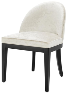 Casa Padrino Luxus Esszimmerstuhl Altwei / Schwarz 55 x 61 x H. 84 cm - Luxus Mbel