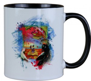 Harald Glckler Pomps Tasse Papagei Bunt - designed by Harald Glckler