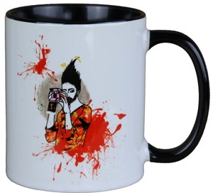 Harald Glckler Pomps Tasse Photograph Red - designed by Harald Glckler