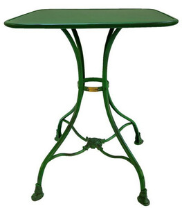 Casa Padrino Gartentisch 60 x 60 x H. 75 cm - verschiedene Farben - Schmiedeeisen Gartenm�bel 