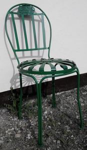 Casa Padrino Gartenstuhl 40 x 40 x H. 90 cm - verschiedene Farben - Handgefertigte Gartenm�bel im Jugendstil