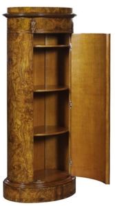 Casa Padrino Luxus Jugendstil Kommode mit T�r Hellbraun 62 x 39 x H. 145 cm - Barock & Jugendstil M�bel