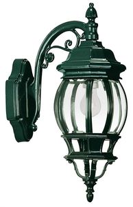 Casa Padrino Aluminium Kolonialstil Au�enwandleuchte Gr�n 16 x 27 x H. 42 cm - Nostalgische Au�enlaterne 