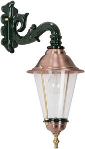 Casa Padrino Jugendstil Au�enwandleuchte 19 x 30 x H. 47 cm - Verschiedene Farben - Wetterbest�ndige Au�enbeleuchtung Aussenleuchte Gartenleuchte