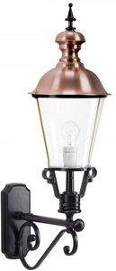 Casa Padrino Jugendstil Au�enwandleuchte 27 x 46 x H. 83 cm - Verschieden Farben - Handgefertigte Barock & Jugendstil Balkon Garten Terrassen Au�enbeleuchtung