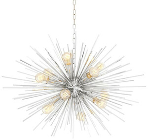 Casa Padrino Luxus Kronleuchter Silber  90 x H. 60 cm - Luxus M�bel