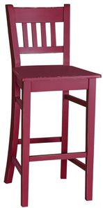 Casa Padrino Landhausstil Barstuhl 47 x 47 x H. 107 cm - Verschiedene Farben - Landhausstil Shabby Chic M�bel