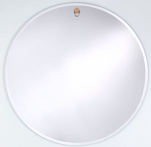 Casa Padrino Designer Wandspiegel  122,5 cm - Runder Luxus Spiegel