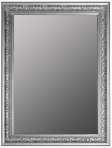 Casa Padrino Barock Spiegel / Wandspiegel Silber 62 x H. 82 cm - M�bel im Barockstil