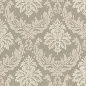Casa Padrino Barock Textiltapete Beige / Creme - 10,05 x 0,53 m - Stofftapete mit Vlies Struktur 