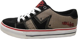Dekline Skateboard Schuhe Paxton Melcher Black / Houndstooth - Sneaker Sneakers Skateboard Shoes