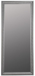 Casa Padrino Barock Wohnzimmer Wandspiegel Antik Silber 72 x H. 162 cm - Handgefertigter Spiegel im Barockstil