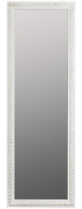 Casa Padrino Barock Wandspiegel Antik Wei� / Gold 62 x H. 187 cm - Barock Spiegel