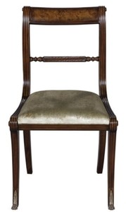 Casa Padrino Luxus Barock Esszimmerstuhl Braun / Gold 50 x 51 x H. 86 cm - Luxus Qualit�t