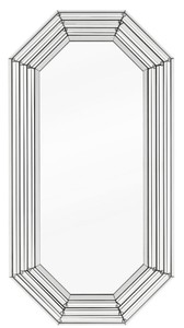 Casa Padrino Luxus Wohnzimmer Spiegel / Wandspiegel 98 x 7 x H. 188 cm - Luxus M�bel