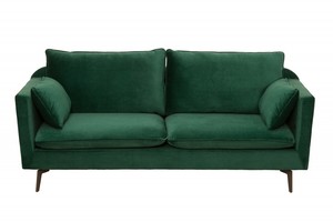 Casa Padrino Designer Wohnzimmer Sofa Grn 210 x 85 x H. 90 cm - Designer Mbel