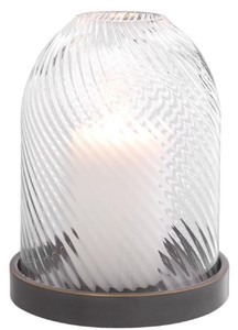 Casa Padrino Luxus Kerzenleuchter Bronze  22,5 x H. 28,5 cm - Hotel & Restaurant Accessoires