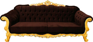 Casa Padrino Luxus Barock Sofa - Verschiedene Farben - Prunkvolles handgefertigtes Wohnzimmer Sofa - Barock Wohnzimmer Mbel