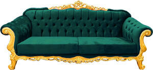 Casa Padrino Luxus Barock Sofa - Verschiedene Farben - Prunkvolles handgefertigtes Wohnzimmer Sofa - Barock Wohnzimmer Mbel